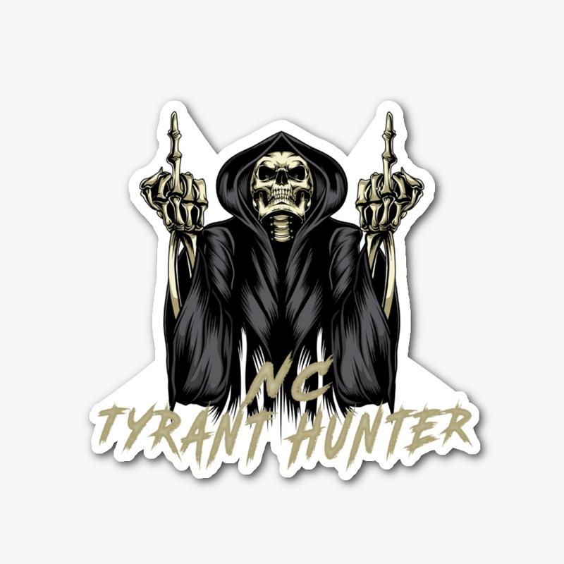 NC Tyrant Hunter Hats ,stickers & masks