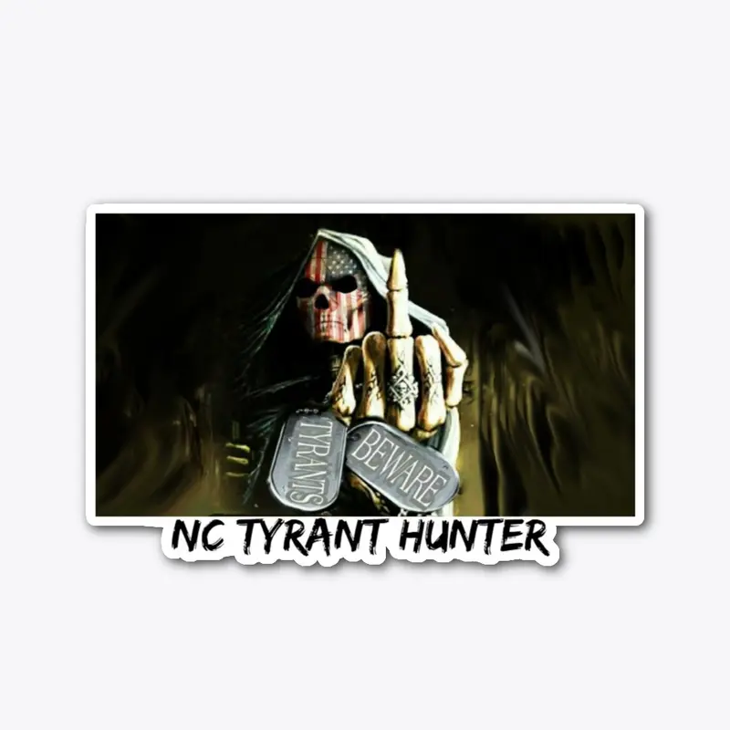 Assorted NC Tyrant Hunter merch